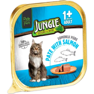 Jungle Pate With Salmon 100g | Adult Cat Wet Food image