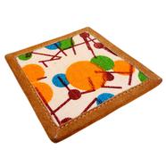 Jute Cotton Coasters 6 Pcs Set image