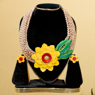 Jute Neckless - 1 Pcs image
