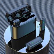 K10 Wireless Lavalier Microphone Mini Portable Noise Reduction Audio Video Recording With Charging Case For Type-C image