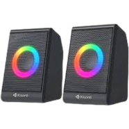 Kisonli X28 Portable Usb 2.0 Mini Speaker With Colorful Light image