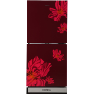 KONKA-KRB-200GB Refrigerator-Red Sakura-2-Door, Bottom Freezer (200 Ltr) image