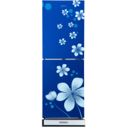 KONKA-KRB-230GB Refrigerator-Blue Delphinium-2-Door, Bottom Freezer (230 Ltr) image