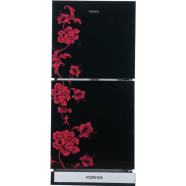 KONKA KRT180GB-GM Refrigerator Glass Mirror-2-Door, Upper Freezer (180 Ltr) image