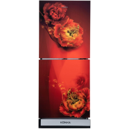 KONKA-KRT-165GB Refrigerator-Red Peony-2-Door, Upper Freezer (165 Ltr) image