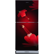 KONKA-KRT-200GB Refrigerator-Red Epiphyllum-2-Door, Upper Freezer (200 Ltr) image