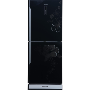 KONKA-KRT-315EIGB Refrigerator-Black, Upper Freezer, Digital Display with Inverter (315 LTR) image