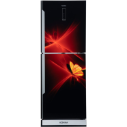KONKA Refrigerator-KRB-270EVB-3D Red Butterfly, Bottom Freezer, with Digital Display (270 LTR) image