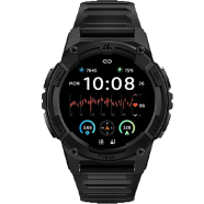 KOSPET TANK S2 1.32 Inch AMOLED Smart Watch With GPS And 5ATM Waterproof- Black image