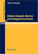 Kahler-Einstein Metrics and Integral Invariants image