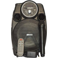 Kamasonic Rechargeable Bluetooth Trolley Speaker With Wireless Microphone - TR-8480L