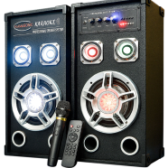Kamasonic SK-1008 Bluetooth Speaker With Wireless Microphone