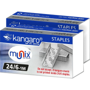 Kangaro 24/6 Staple Pin 2 Pack