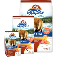 Kaniva Dry Cat Food - Salmon, Tuna and Rice For All Life Stages Cats | Dry Cat Food | Cats Over 4 Months image