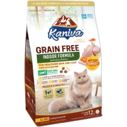 Kaniva Grain Free Dry Cat Food - Indoor Cat For All Life Stages Cats | Grain Free Dry Cat Food | Cats Over 4 Months image