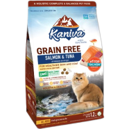 Kaniva Grain Free Dry Cat Food - Salmon and Tuna For All Life Stages Cats | Grain Free Dry Cat Food | Cats Over 4 Months image