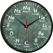 Karana Fashion 12 Inch Periodic Table Science Wall Clock Educational Chemistry Decor For Classrooms and Labs - (KW 21) icon