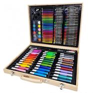 Kartal Deluxe Artistic Set Wooden Box Drawing Set For Kids Crafts Kit Box Gift, Painting And more Set of 150 Pieces icon