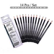 Kasimir 14pcs set Professional Graphite Sketching charcoal Pencils Set for Drawing icon