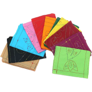 Katha For Baby Cotton Nokshi Katha Combo Pack Of Big Size Baby Nokshi Katha - Multicolor image