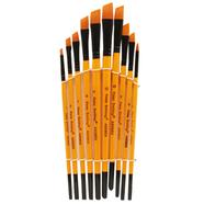 Keep Smiling Artist Paint Brush, Set of 10 Pcs