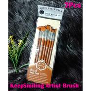 Keep Smiling A0605M Mixed Set Artist Brush - 7 Pcs image