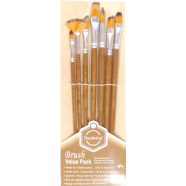 Keep Smiling A0605M Mixed Set Artist Brush - 7 Pcs