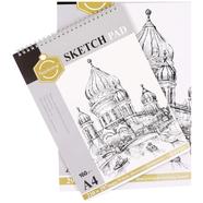 Keep Smiling A4 And A5 Size Available Sketch Pad-160 GSM Acid-24Sheets image