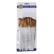 Keep Smiling Artist Paint Brush Set Of 13Pcs (M-A6145)
