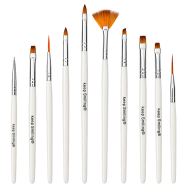 Keep Smiling Fine Detailing Brush Set of 10pcs image