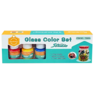 Keep Smiling Glass 6 class Colors set 25 ml - 7256-GL