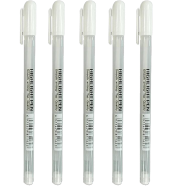 Keep Smiling Hight Light Gel Pen (0.8mm) - (5Pcs) 