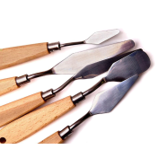 Keep Smiling Palette Spatula Pack- 5 Pcs image