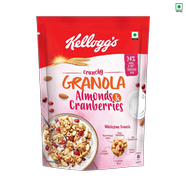 Kelloggs Crunchy Granola Almonds and Cranberries - 460 gm image