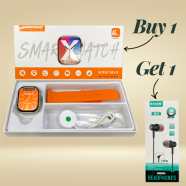 Keqiwear KW62 Max Multi-Function Smartwatch (Buy 1 Get 1 Reeoo RX10 L-Plug Earphone FREE) image