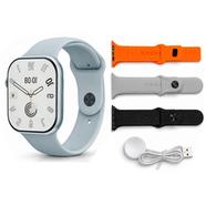 Keqiwear KW75 Max BT Calling Smart Watch with 3 Straps image