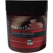 Keratin Moisturizing And Smooth Creamy Hair Mask 500ml image