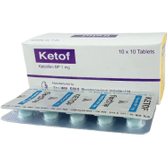 Ketof 1 mg Tablet 10's Strip image