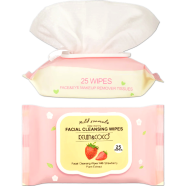 Kevin And Coco Facial Cleansing Wipes Starwberry 25 Wipes image