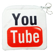 Key Ring, Extra Cute, Extra Soft, Adorable, Best For Gift, Hanging On Bag /Purse/Bike (key_ring_4inch_youtube) Youtube image