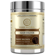 Khadi Natural Dark Brown Hair Color 150gm image