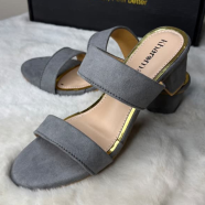 Kharom Sude leather 2-Belt Heels icon