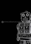 Robot - Spiral Notebook [200 Pages] [Black Cover] image