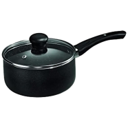Kiam Non-Stick Milk Pan with Glass Lid-18Cm