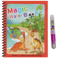 Kids Magic Water Coloring Painting Reusable Book For Kids - Magic Book image