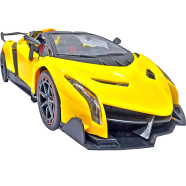 Kids XF Emulation Model Rechargeable Remote Control Toy Car - Yellow image