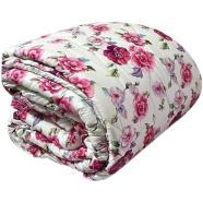 King Size Comforter For Winter Inside Fiber New Pink Flower image