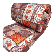 King size Exclusive Comforter winter comforter 84*90 inch Comforter for Winter European (1pcs Box) Brown flower art image