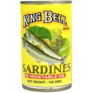 Kingbell Sardine in Veg Oil - 125 gm image