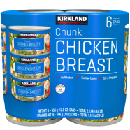 Kirkland Signature Chunk Chicken Breast Can 6 Pcs X 354 gm - 153700383 icon
